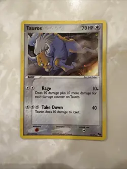 Tauros 5/17 - Pokemon TCG POP Series 2 Promo - LP - Image 1