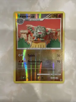 Graveler 37/99 Reverse Holo Platinum Arceus Pokemon Card NM - Image 1