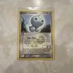 Holon's Castform 44/10 EX Holon Phantoms Vintage 2006 Pokemon TCG Card - Image 1