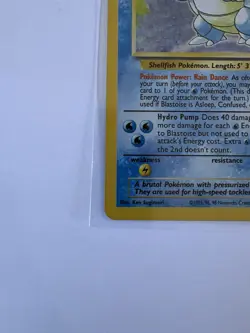 Pokemon TCG Blastoise Celebrations Card 2/102 25th Anniversary Edition NM - Image 2