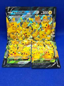Pokemon Celebrations Pikachu V-Union SWSH139 SWSH140 SWSH141 SWSH142 Set of 4 LP - Image 1