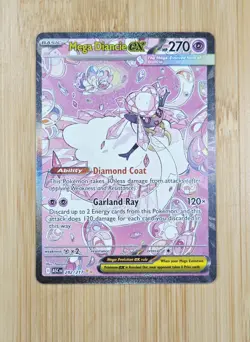 Mega Diancie ex 282/217 Special Illustration Rare Ascended Heroes SIR Pokemon NM - Image 1
