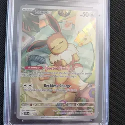 Pokemon Eevee Holo #173 Prismatic Evolutions Promo 2025 - CGC 10 Gem Mint - Image 4