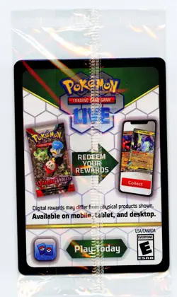 Flareon ex 014/131 Prismatic Evolutions Surprise Box Stamped Promo Card - SEALED - Image 2
