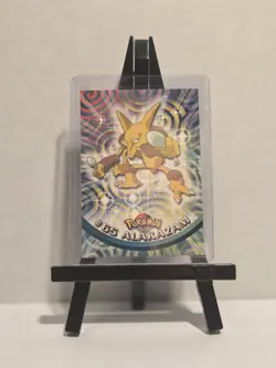 Topps Alakazam Pokemon Card TV Animation Edition Holo EN 1999 #65 - Image 1