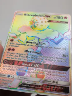 Blacephalon GX (Secret) 219/214 Pokemon Lost Thunder Holo Secret *NEAR MINT* - Image 2