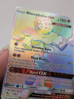 Blacephalon GX (Secret) 219/214 Pokemon Lost Thunder Holo Secret *NEAR MINT* - Image 3