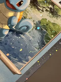 2023 Pokemon Scarlet & Violet 151 File Promo 048 Squirtle Double Swirl - Image 2