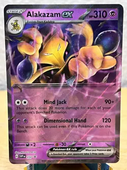 Scarlet & Violet Promo Alakazam ex 050 Holo Promo Pokemon NM/M - Image 1