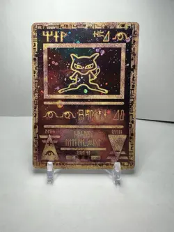Ancient Mew Holo 1999 Pokemon Promo WOTC Vintage Swirl LP/MP - Image 1