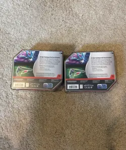 2 Pokemon TCG Paradox Rift Clash Tin Factory Sealed NEW Walking Wake ex - Image 2