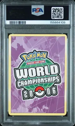 2006 POKEMON WORLD CHAMPIONSHIPS PROMO B-L-S #105 LATIAS-GOLD STAR PSA 8 - Image 2