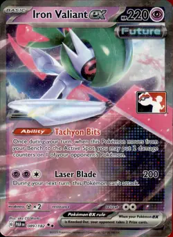 Iron Valiant ex 089/182 Holo - Pokemon Prize Pack Series Cards - Image 1