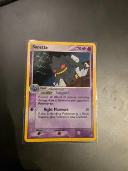 Banette - 1/100 - Holo Rare Ex Crystal Guardians Pokemon - Image 1