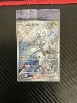 Pokemon: N's Reshiram Factory Sealed Journey Together Stamped IR Promo 167/159 - Image 1