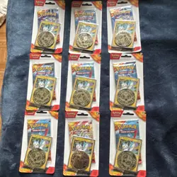 Pokemon Surging Sparks Promo Pack Lot of 9 Pachirisu Card w/ Coin English - Image 2