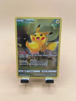 Pokemon Pikachu GG30 Crown Zenith Galarian Gallery Ultra Rare Holo NM - PK1 - Image 1
