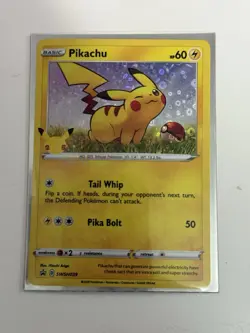 Pikachu SWSH039 General Mills Promo 2020 Holo Rare Holo Pokemon TCG Card NM - Image 1
