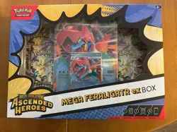 Pokemon TCG Mega Evolution Ascended Heroes Meganium, Feraligatr, Emboar ex boxes - Image 3