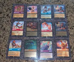Disney Lorcana Mixed Lot Of Epics & Legendarys Pack Fresh Non- foil Lot of 12 - Image 1
