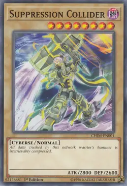 Suppression Collider - CHIM-EN001 - Common - 1st Edition Near Mint Yugioh! Card - Image 1