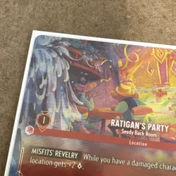 Disney Lorcana enchanted Shimmering Skies Ratigan's Party 216/204 - Image 2