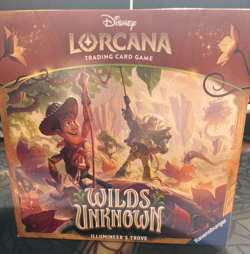 Disney Lorcana: Wilds Unknown Illumineer's Trove Box Fully Sealed -Brand New - Image 1