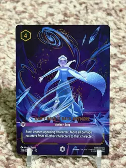 Disney Lorcana Can't Hold It Back Anymore Elsa 228/204 Enchanted Whispers - Image 1