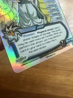 Gotenks LV1 Hi-Tech HT Buu Saga uber Ultra Promo Dragon Ball Z DBZ CCG Tcg Card - Image 3