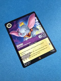 DUMBO NINTH WONDER OF THE UNIVERSE 45/204 Disney Lorcana TCG Fabled Legendary - Image 2