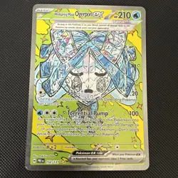 Wellspring Mask Ogerpon EX 152/131 Prismatic Evolutions SIR Pokemon Card - Image 1