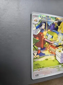 Pokemon TCG Charjabug 169/162 Temporal Forces Illustration Rare Card Near Mint - Image 2