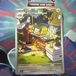 Charjabug 169/162 Mint Temporal Forces Illustration Rare Pokemon Card TCG - Image 1