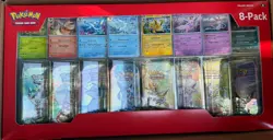 🔥IN HAND! Pokemon Prismatic Evolutions Mini Tin 8-pack with Promo Cards Costco - Image 1