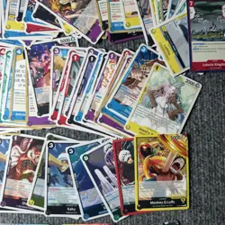 One Piece tcg Card Game 150+ Cards Bulk Mixed Lot FOILS, Commons Uncommon - Image 5