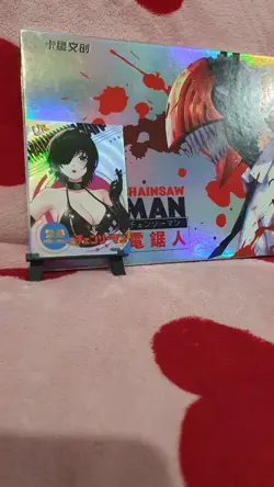 CHAINSAW MAN CCG UR ULTRA RARE HIMENO UR007 ANIME WAIFU CARD - Image 2