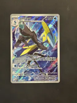 Pokemon TCG Mega Evolution Inteleon Card 142/132 IR NM - Image 1