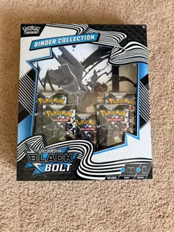 Pokemon TCG Scarlet & Violet Black Bolt Binder Collection - SEALED - Image 1