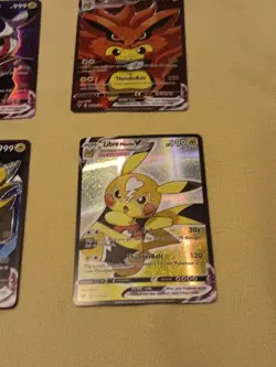 6Pikachu Pokemon Card Holo GX VSTAR VMAX GX EX Cosplay Art - Image 4