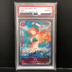 PSA 10 Nami Alt Art OP01-016 R Rare ROMANCE DAWN ONE PIECE Card Game Japanese - Image 1