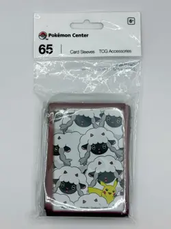 [SEALED] Wooloo Fluffy Flock Card Sleeves English Pokemon Center 65 Ct - Image 1