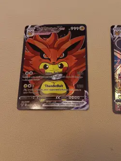 2 Pikachu Pokemon Card Holo GX VSTAR VMAX GX EX Cosplay Art - Image 2