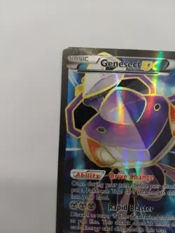 Pokemon TCG Genesect EX XY Fates Collide Holo Full Art English 120/124 LP - Image 2