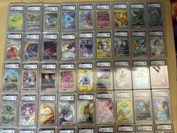 💎POKEMON 45x GRADED CARD LOT CGC NO RESERVE 💎 - Image 1
