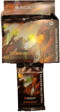 1 Magic the Gathering MTG Dominaria Remastered Collector Booster - Image 2