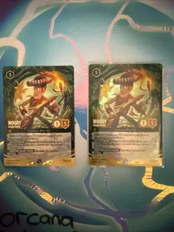 Lorcana Woody Jungle Guide Championship 54/P3 Promo Foil top 8 and nonfoil - Image 1
