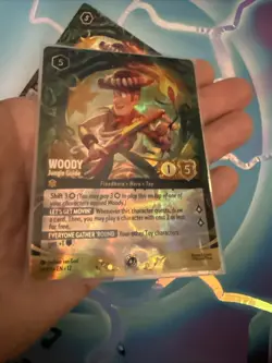 Lorcana Woody Jungle Guide Championship 54/P3 Promo Foil top 8 and nonfoil - Image 3