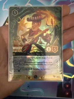 Lorcana Woody Jungle Guide Championship 54/P3 Promo Foil top 8 and nonfoil - Image 4