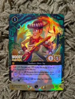 Lorcana Woody Jungle Guide Championship 54/P3 Promo Brand New Foil Top 8 English - Image 1