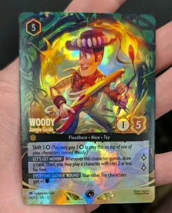 Lorcana Woody Jungle Guide Championship 54/P3 Promo Brand New Foil Top 8 English - Image 2